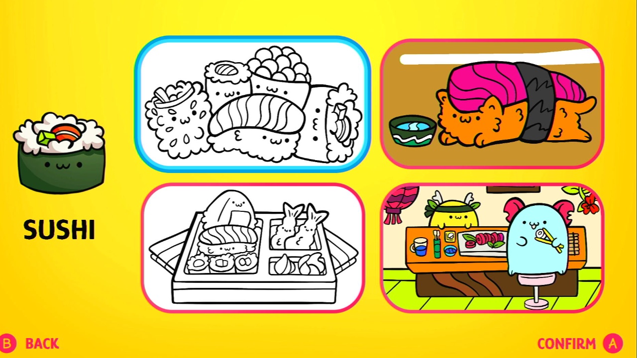 Draw and Color: Kawaii
