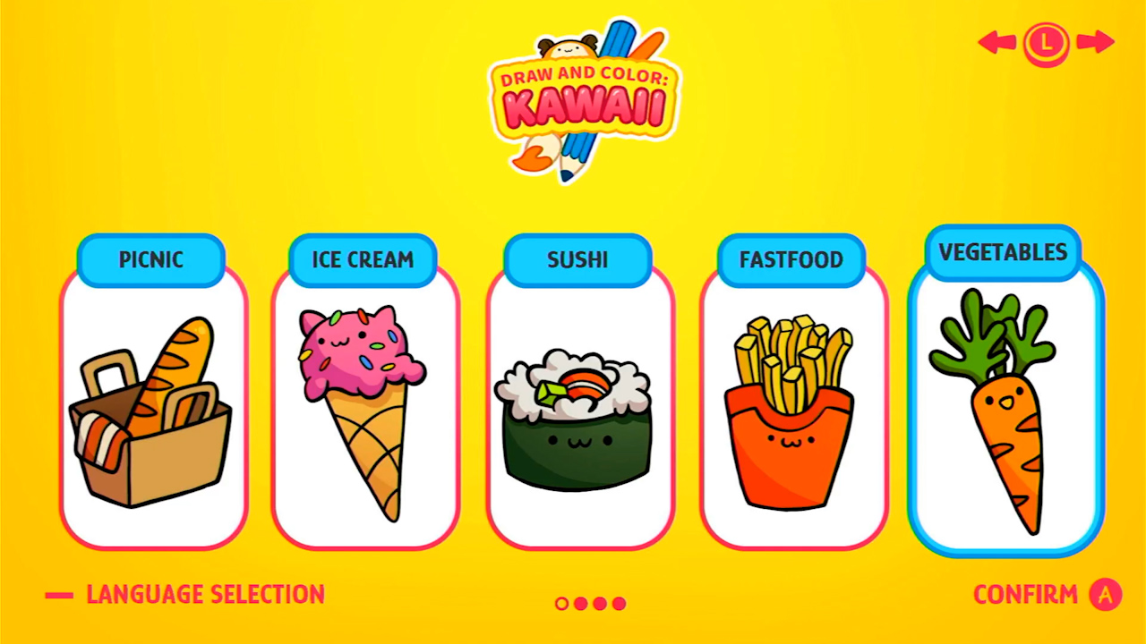 Draw and Color: Kawaii