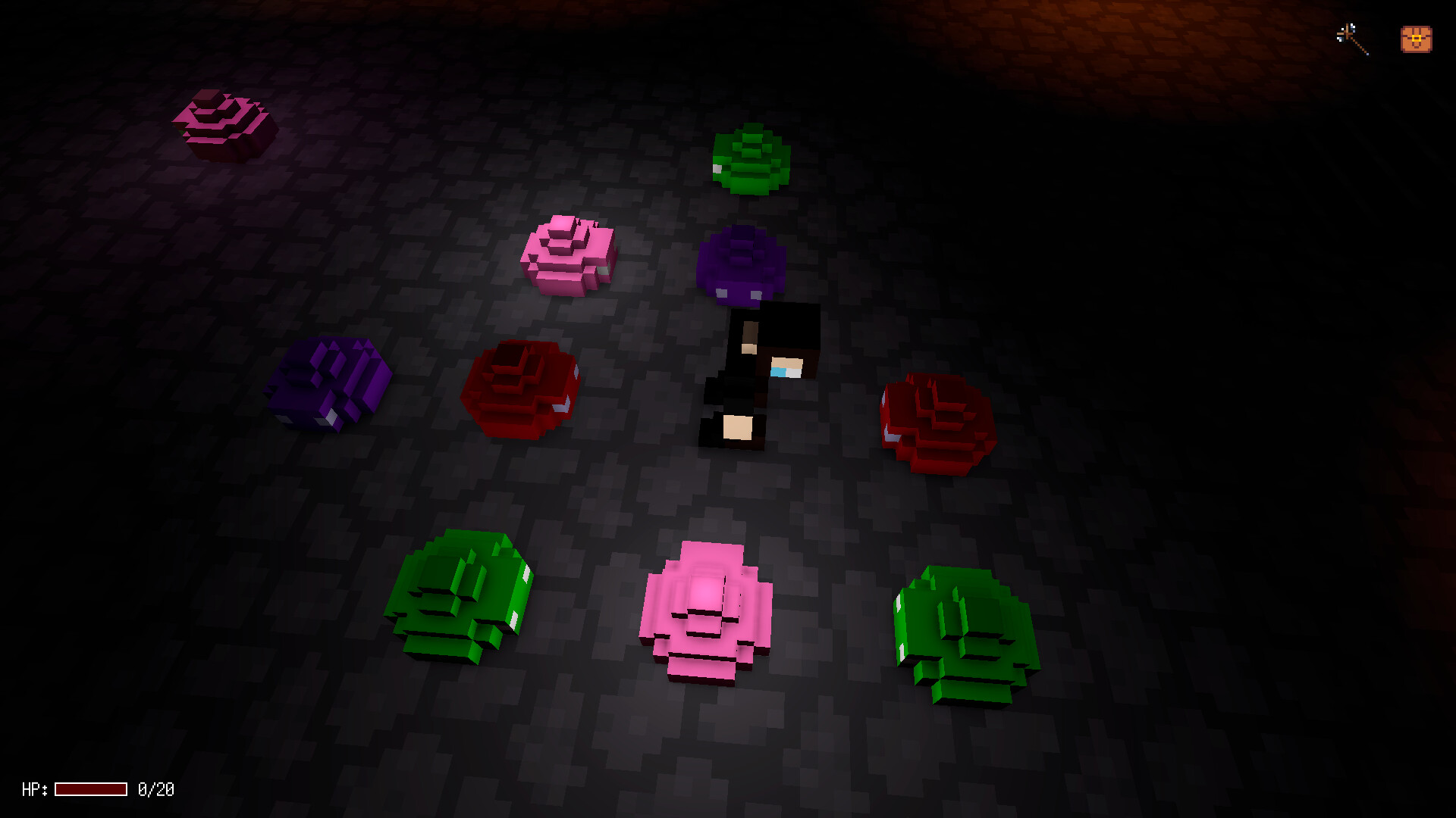 Spooky Halloween in the Voxel World