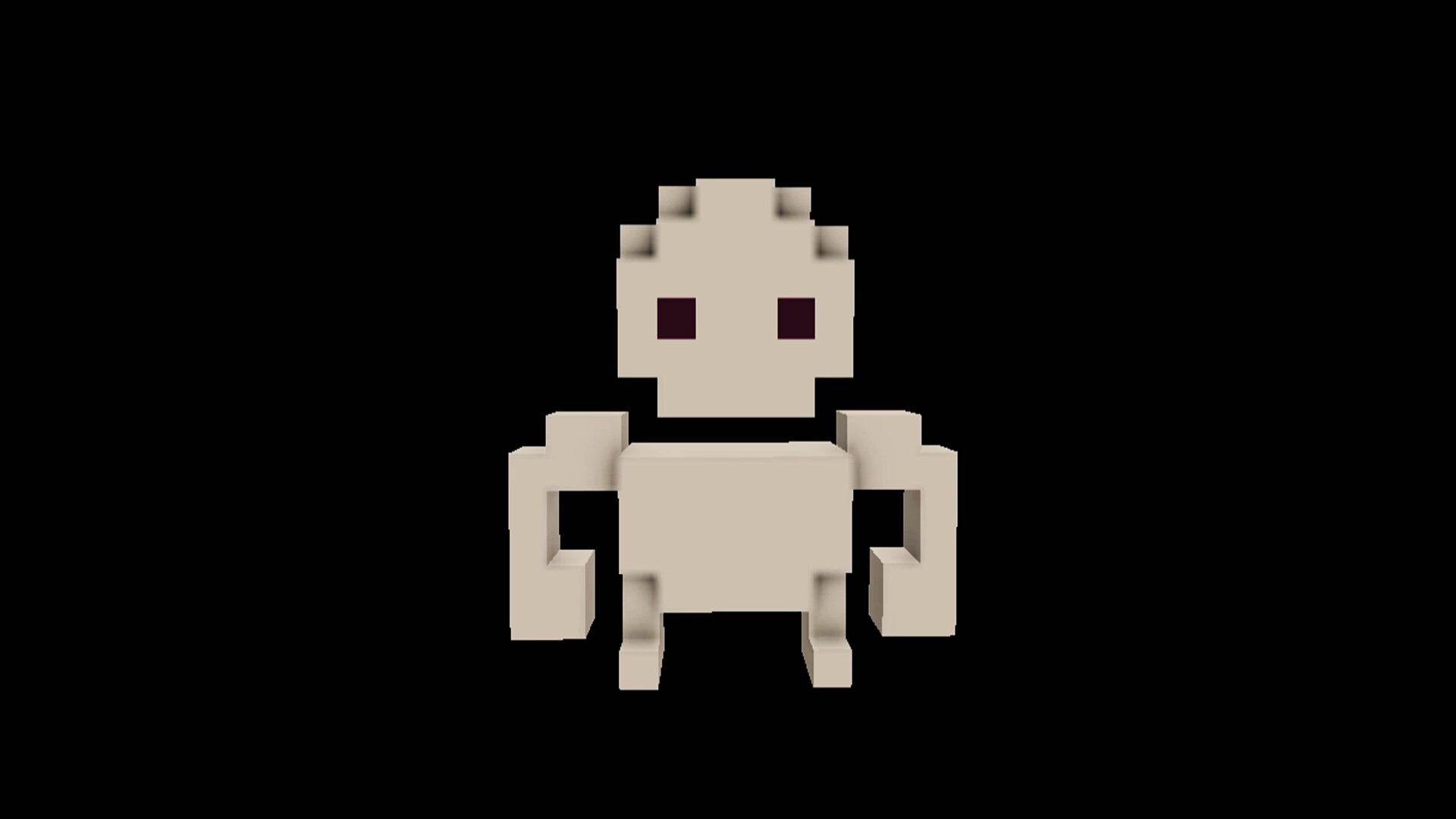 Spooky Halloween in the Voxel World