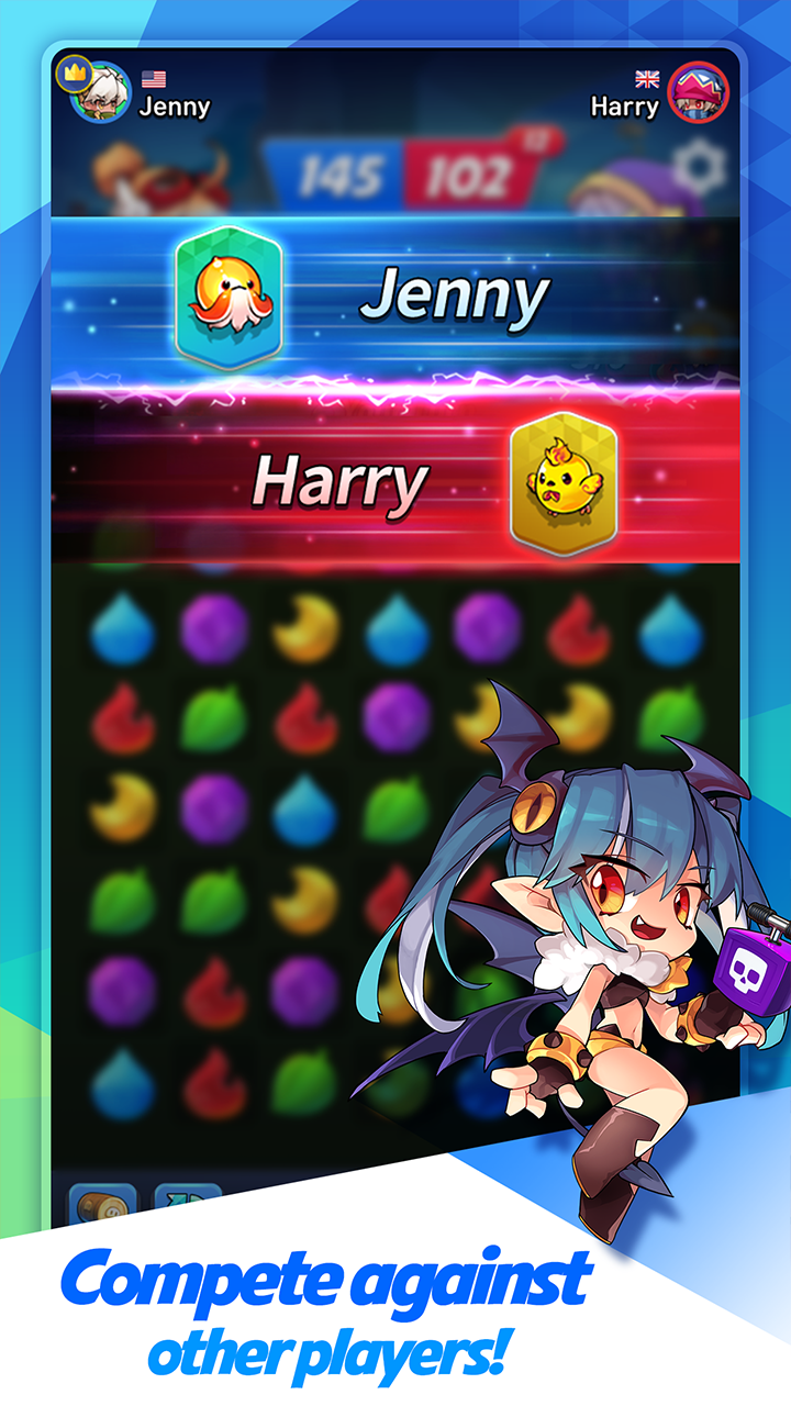 Wind Runner: Puzzle Match