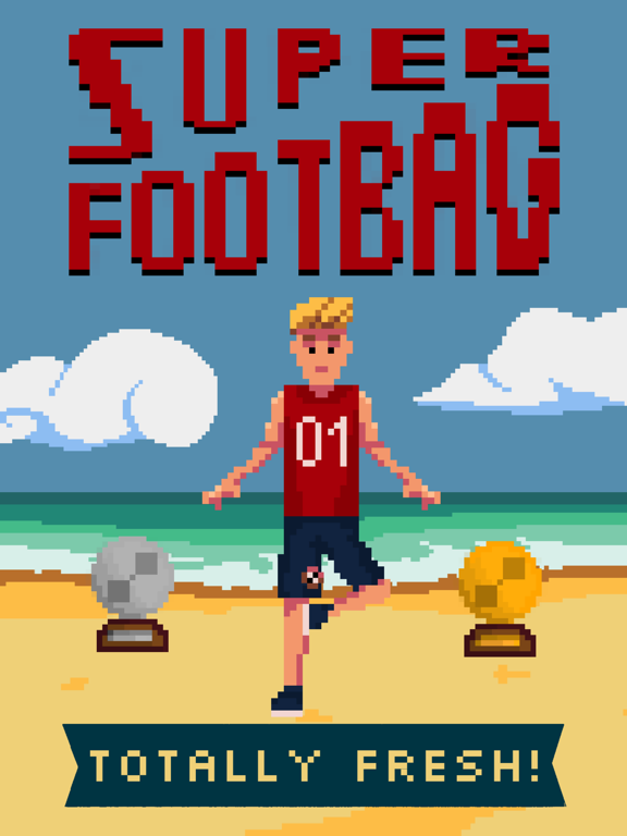Super Footbag – World Champion 8 Bit Sports