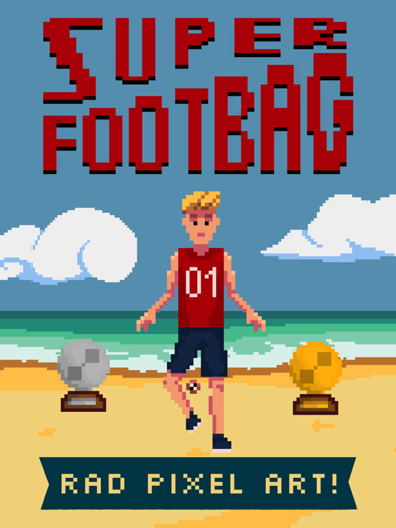 Super Footbag – World Champion 8 Bit Sports