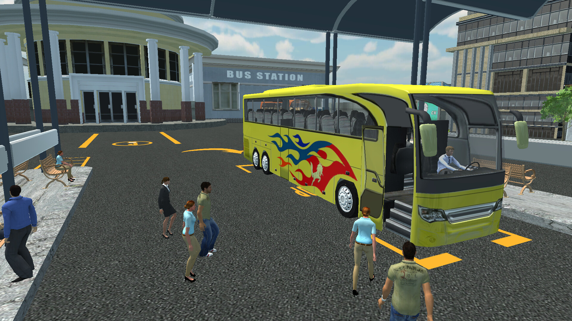 Europe Bus Driver