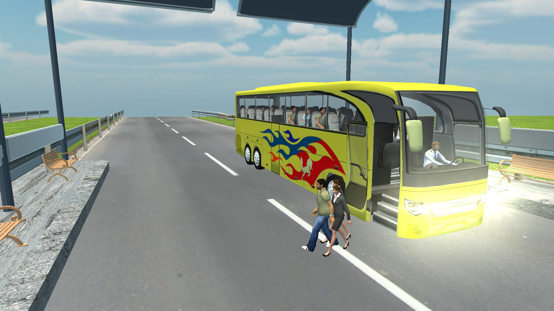 Europe Bus Driver