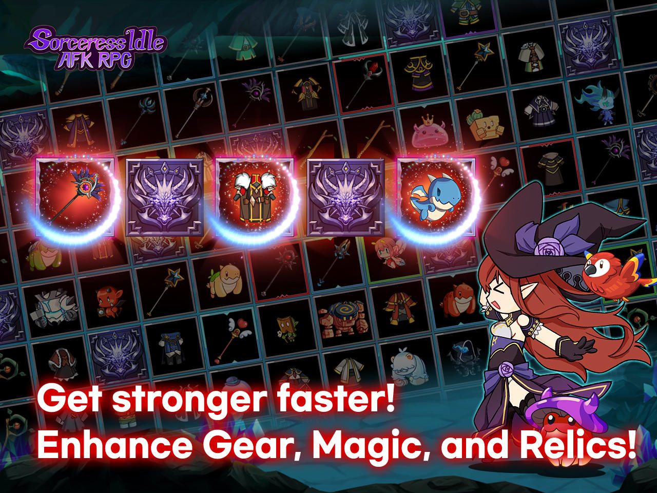 Sorceress Idle