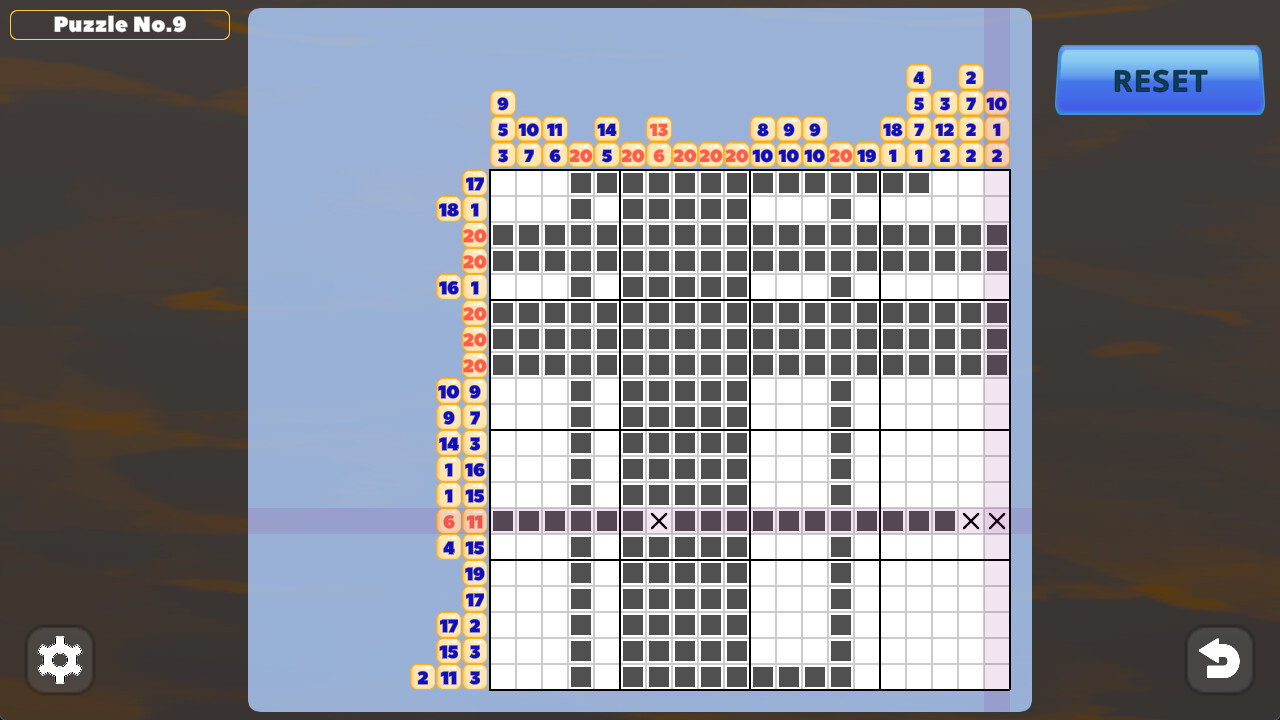 Nonogram: Girl’s Sweets