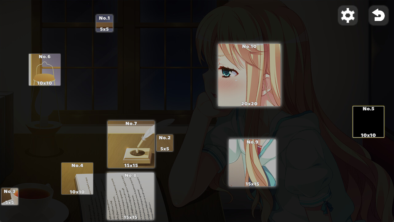 Nonogram: Girl’s Sweets