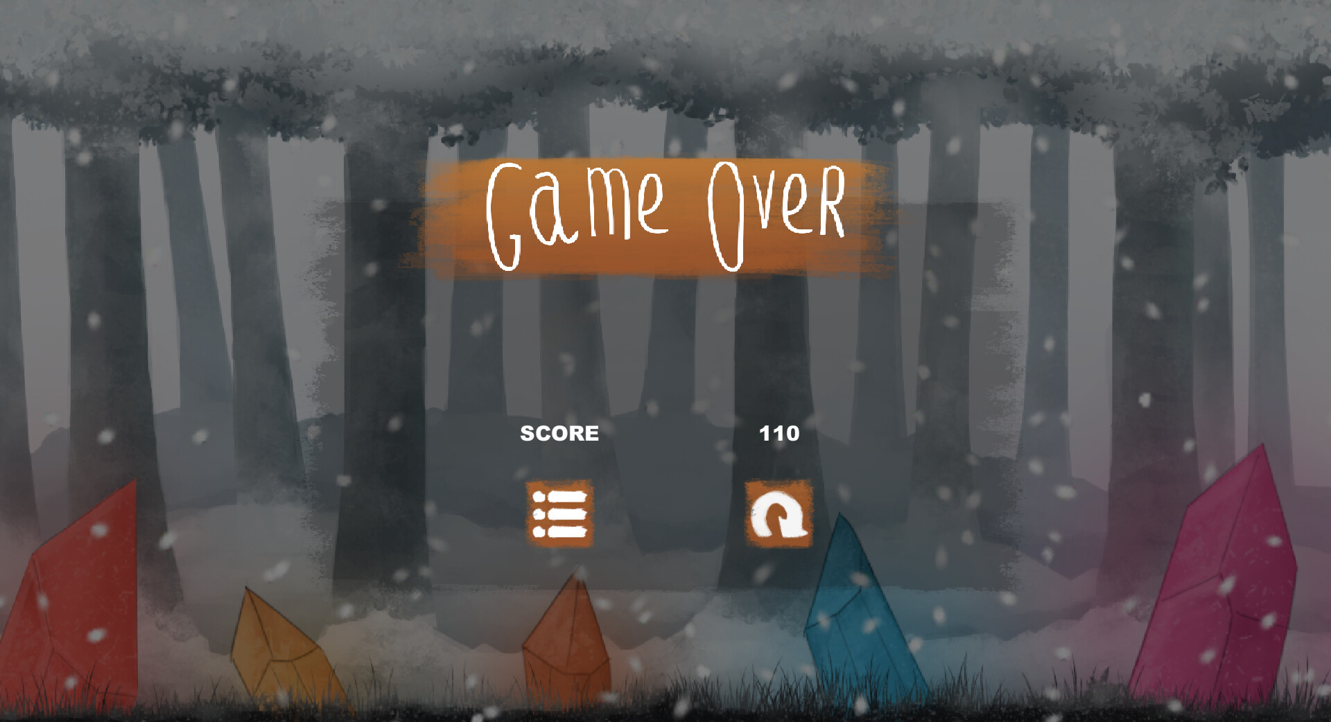 Red Fox and the Four Seasons: Typing Game