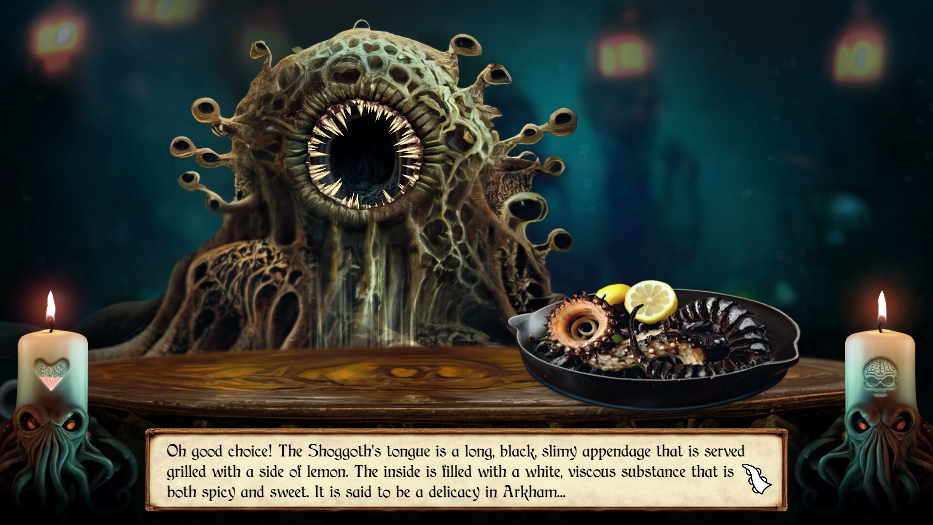 NecroNomNomNom: Eldritch Horror Dating