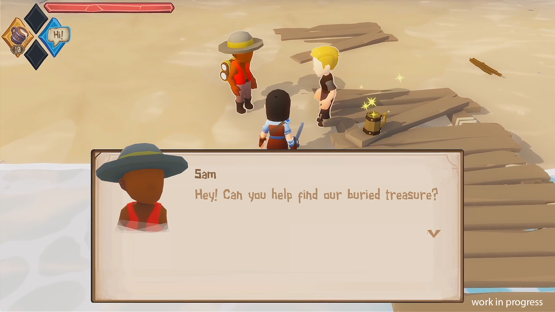 Moon Split Island: Dungeon Adventure