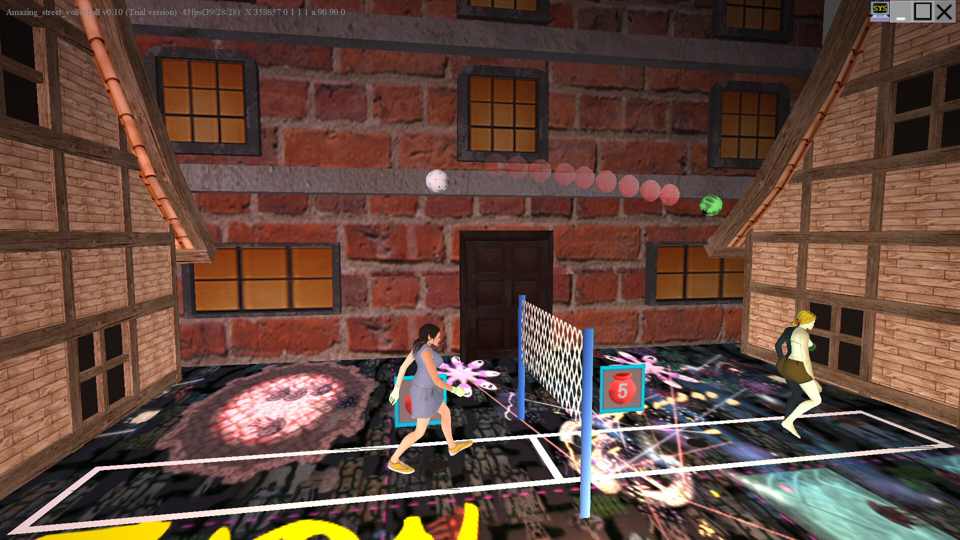 Street volleyball: Invitation