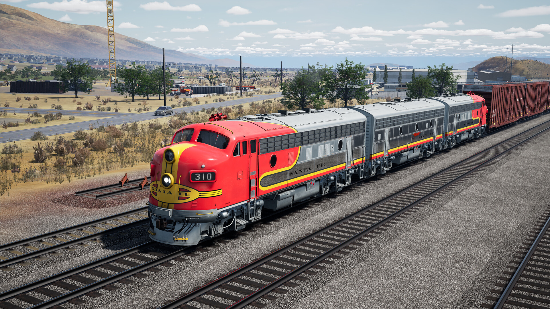 Train Sim World 3: Santa Fe F7 Add-On