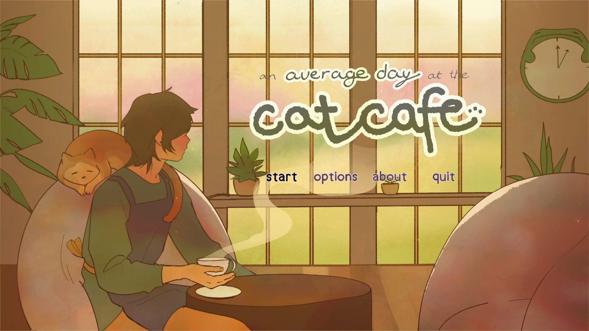 An Average Day at the Cat Café