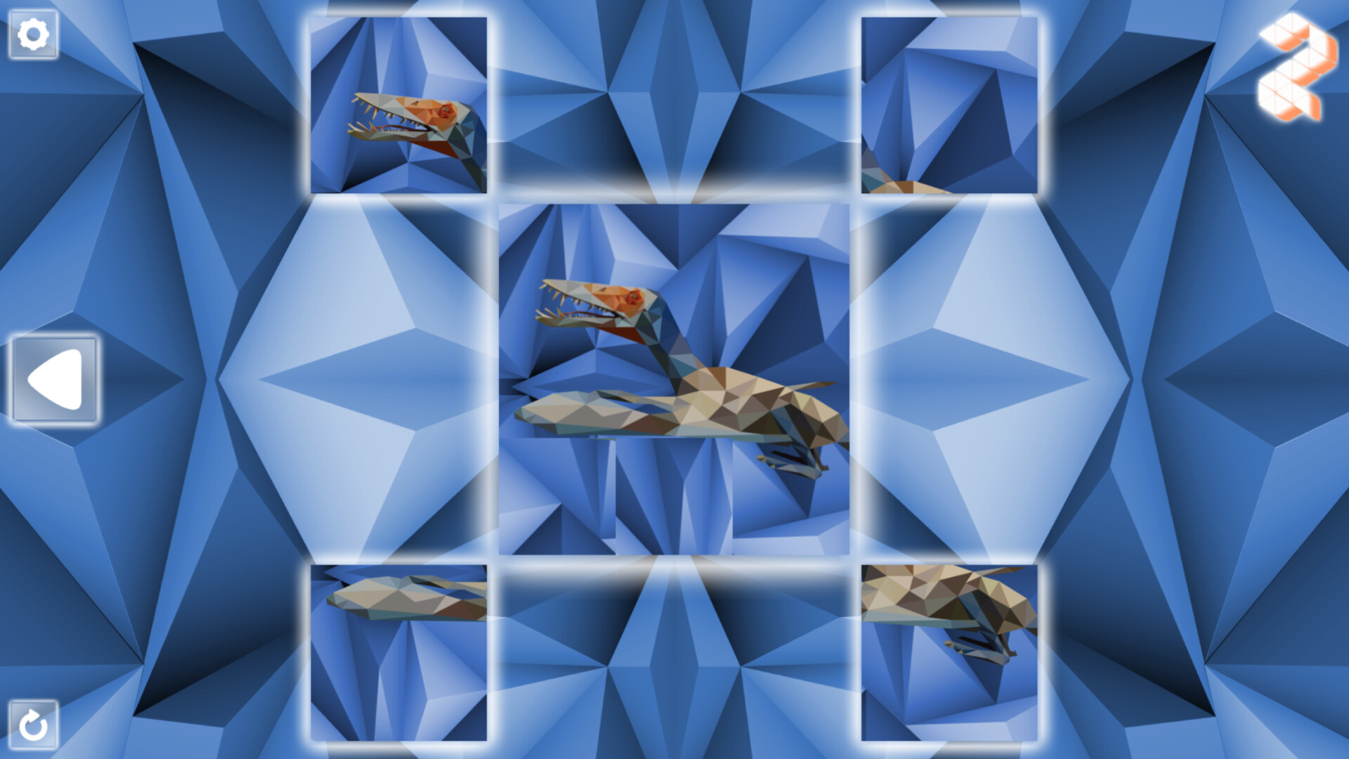 Poly Puzzle: Dinosaurs