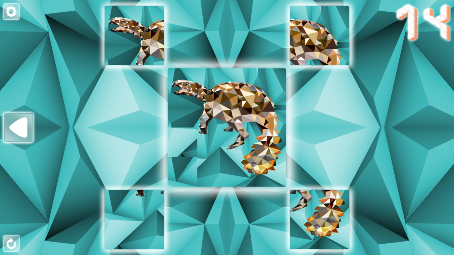 Poly Puzzle: Dinosaurs