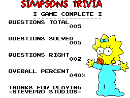 The Simpsons Trivia