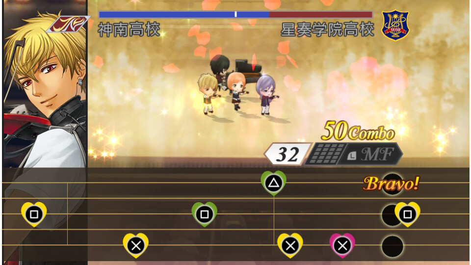 Kiniro no Corda 3 Another Sky feat. Jinnan, Shiseikan, Amane Gakuen