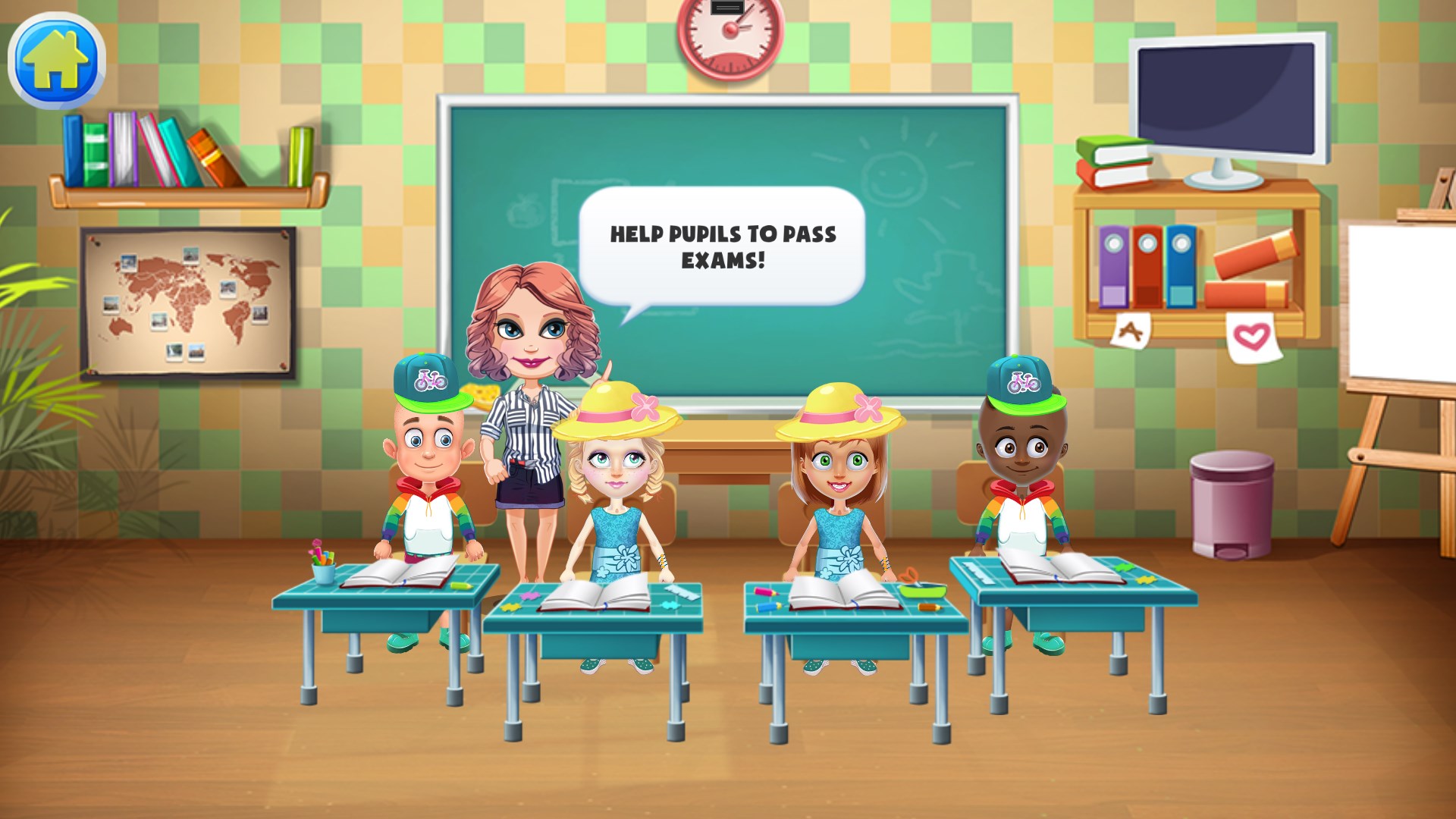 Day at School My Teacher Game