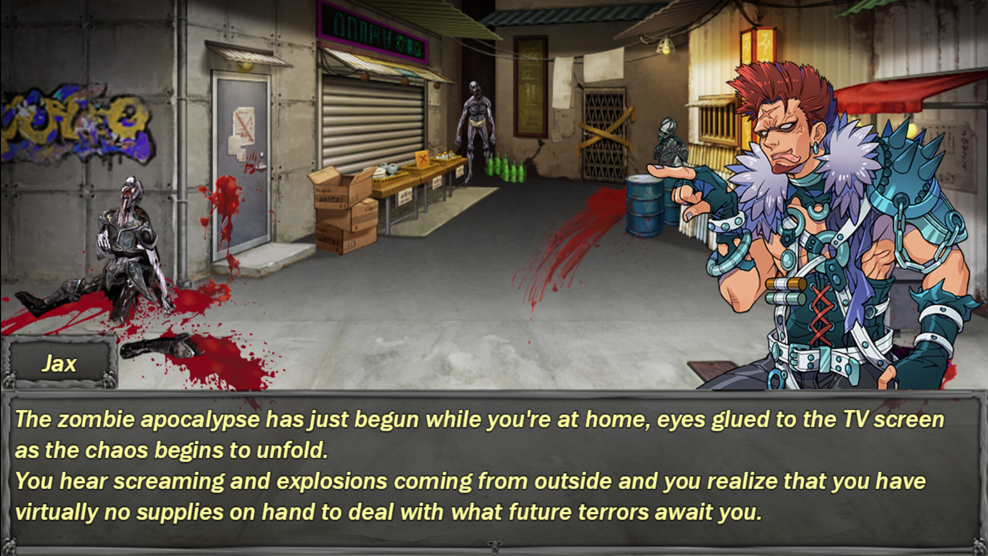 Zombie Apocalypse Survival Simulator