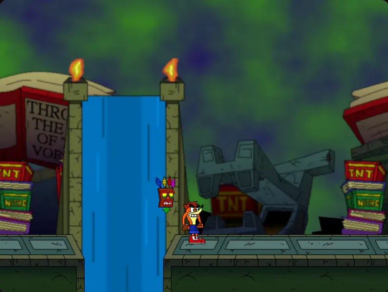 Crash Bandicoot Psyched Out
