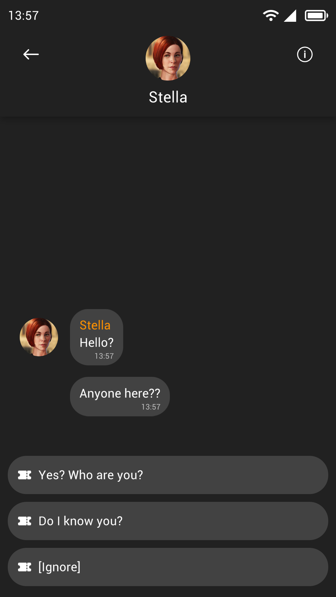 Blue Orchid: Interactive Story