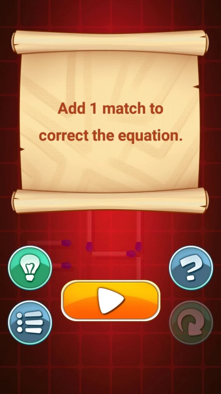 Matches Puzzle Game