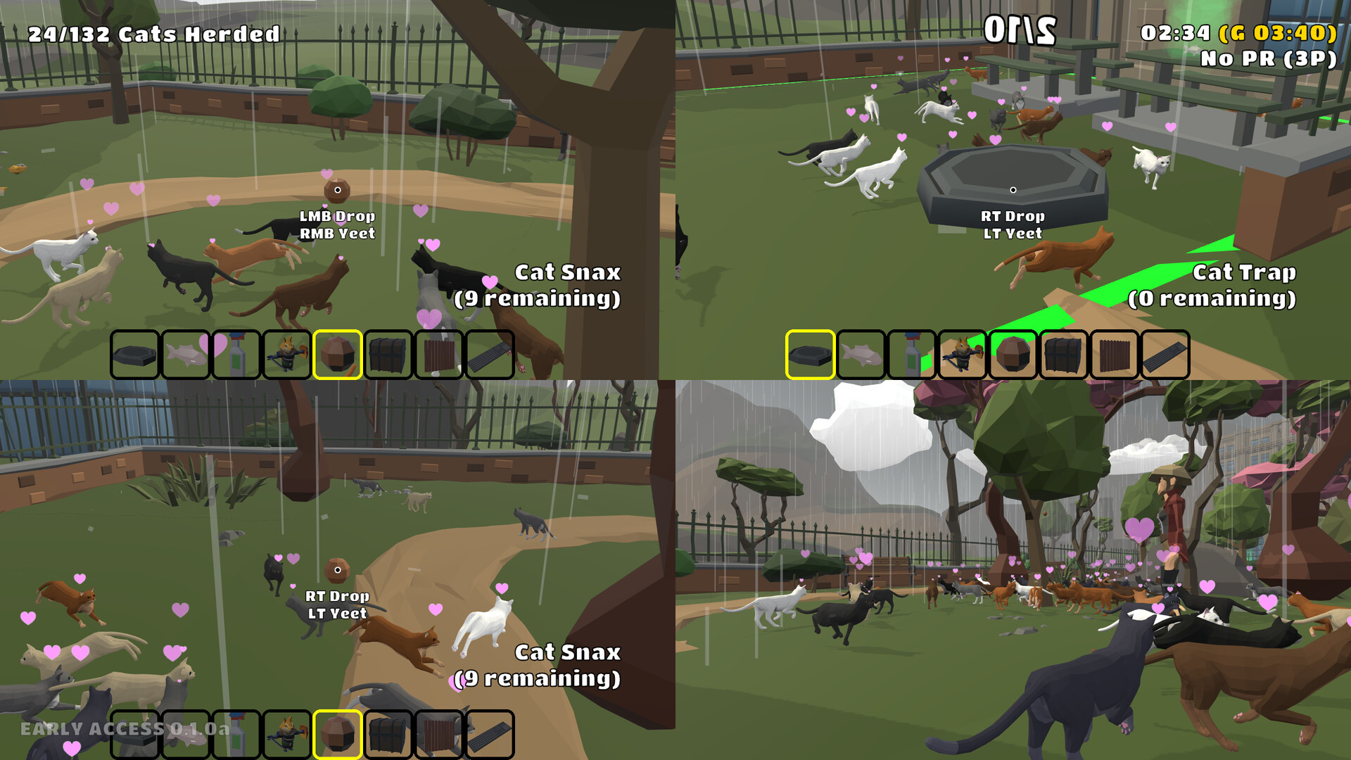 Cat Herders: Couch Coop Cat Corralling!