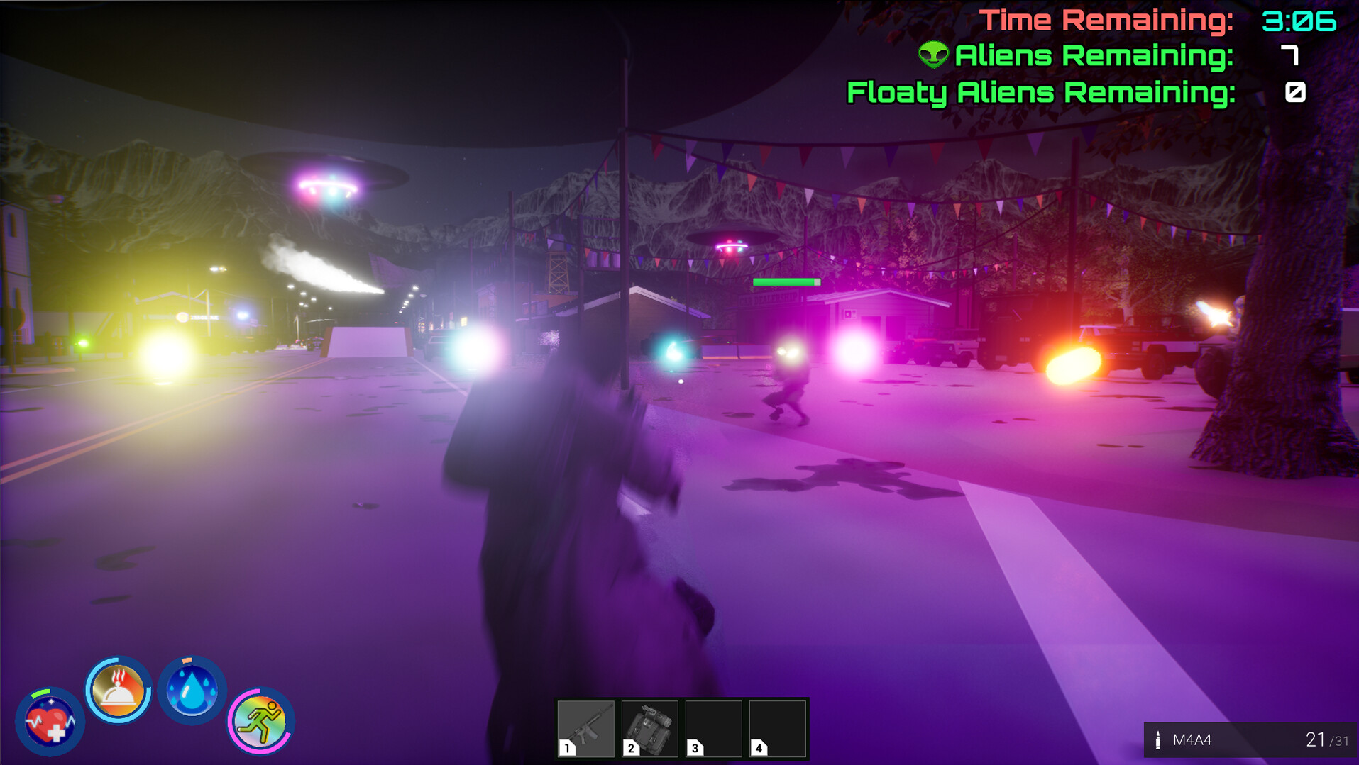 Alien Town Invasion