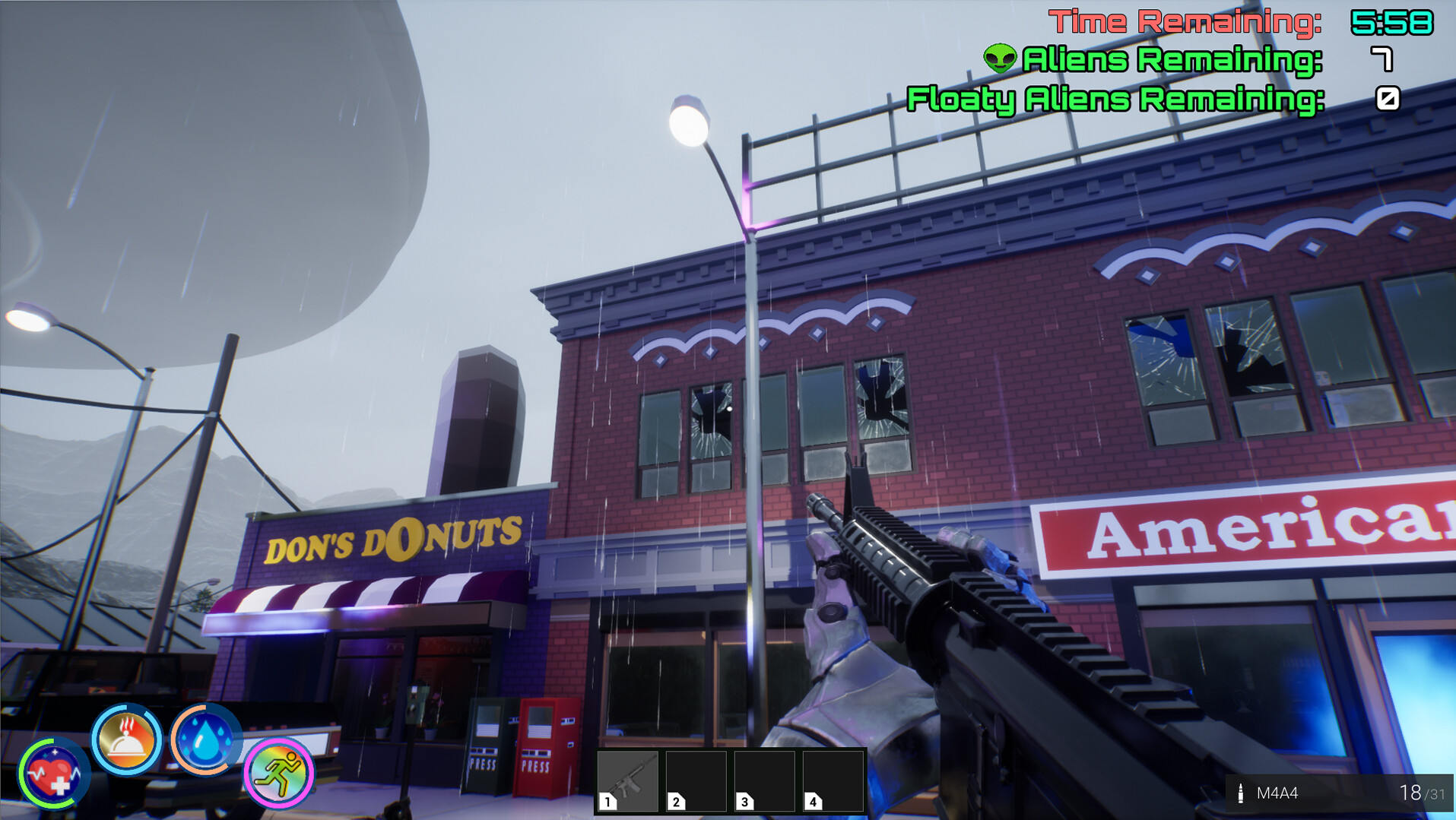 Alien Town Invasion
