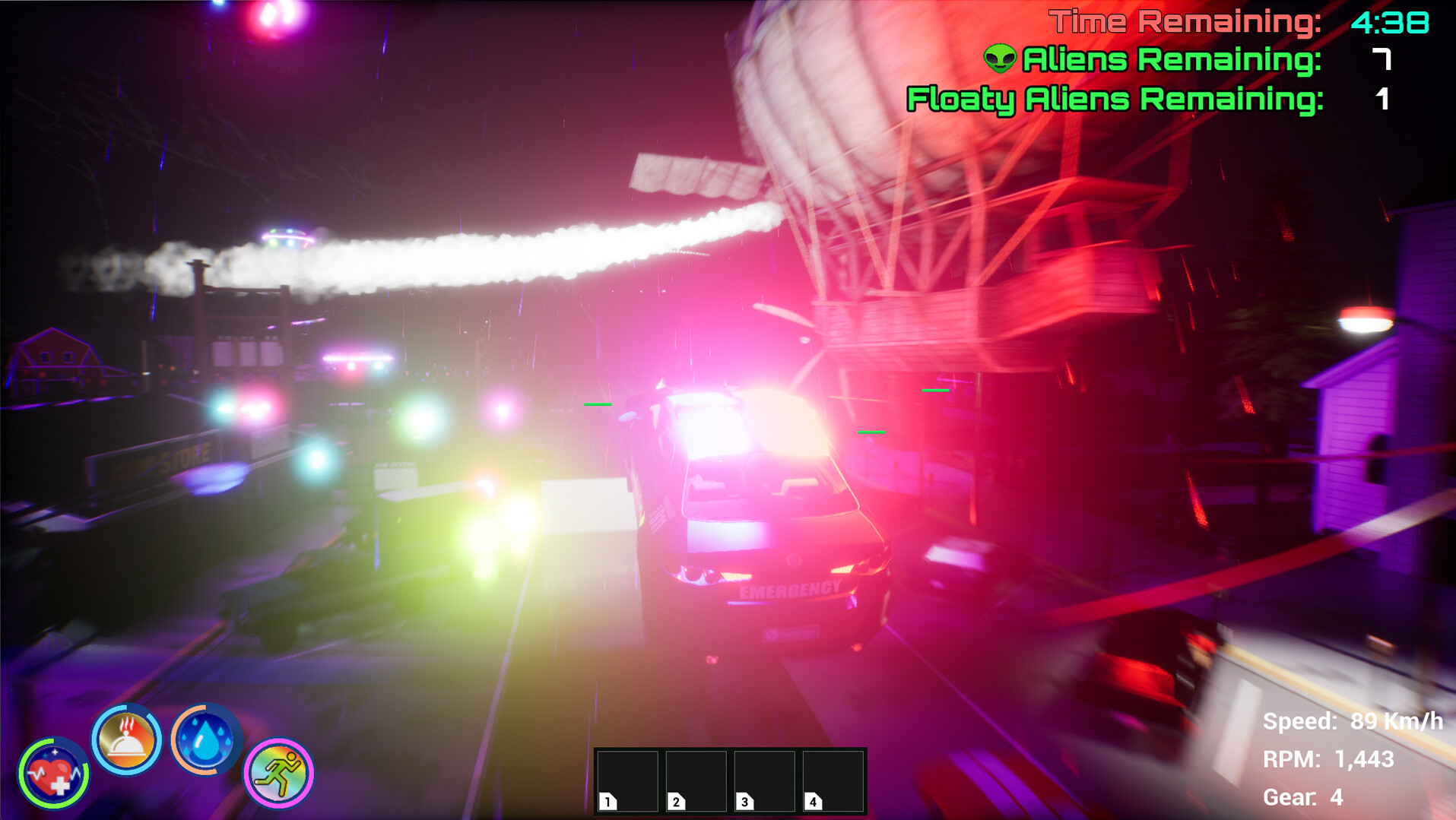 Alien Town Invasion