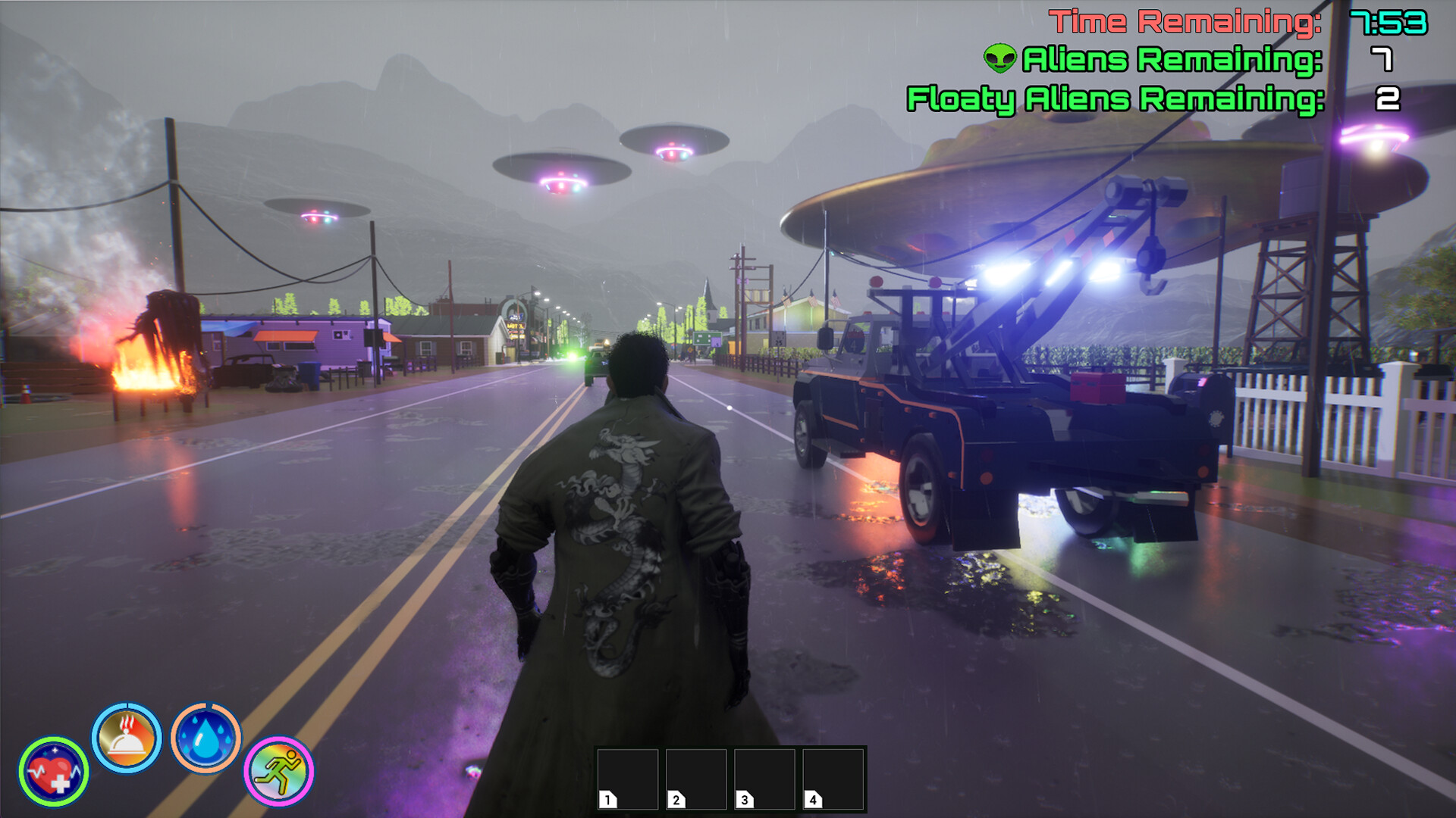 Alien Town Invasion