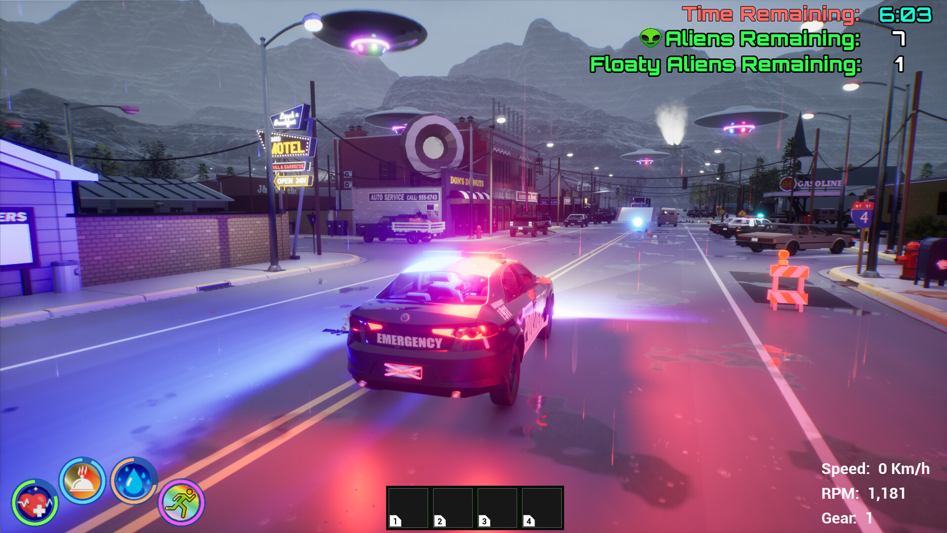 Alien Town Invasion