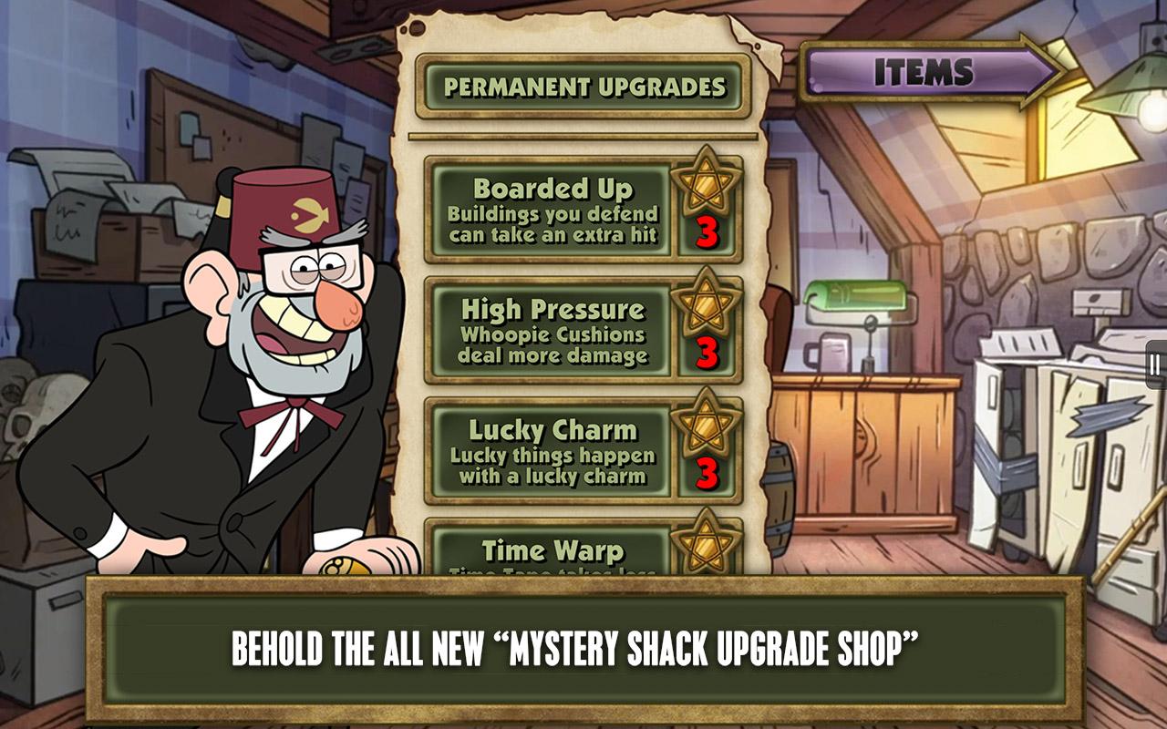 Gravity Falls: Mystery Shack Attack
