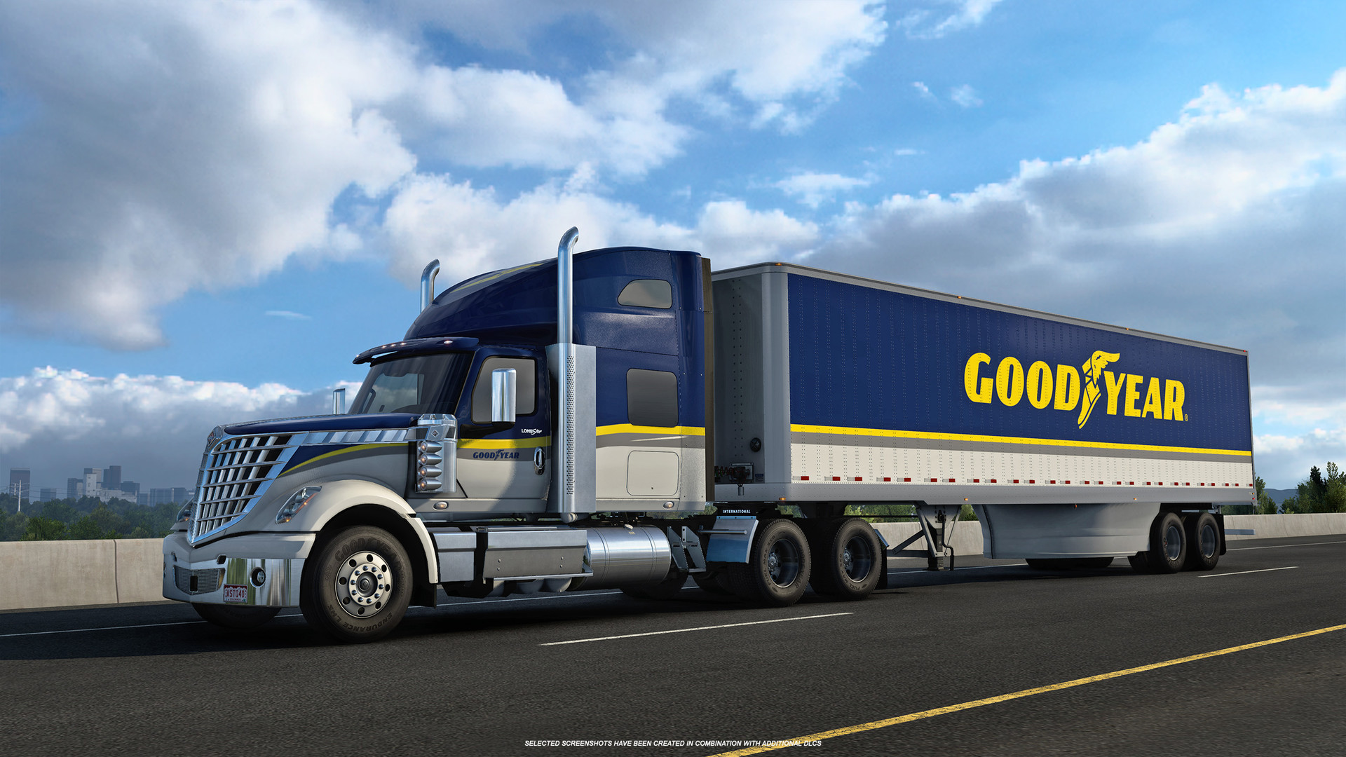 American Truck Simulator: Goodyear Tires Pack