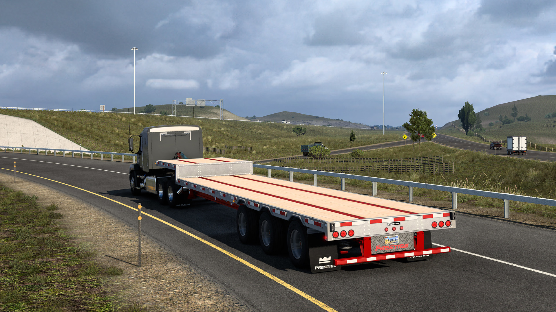 American Truck Simulator: Lode King &amp; Prestige Trailers Pack