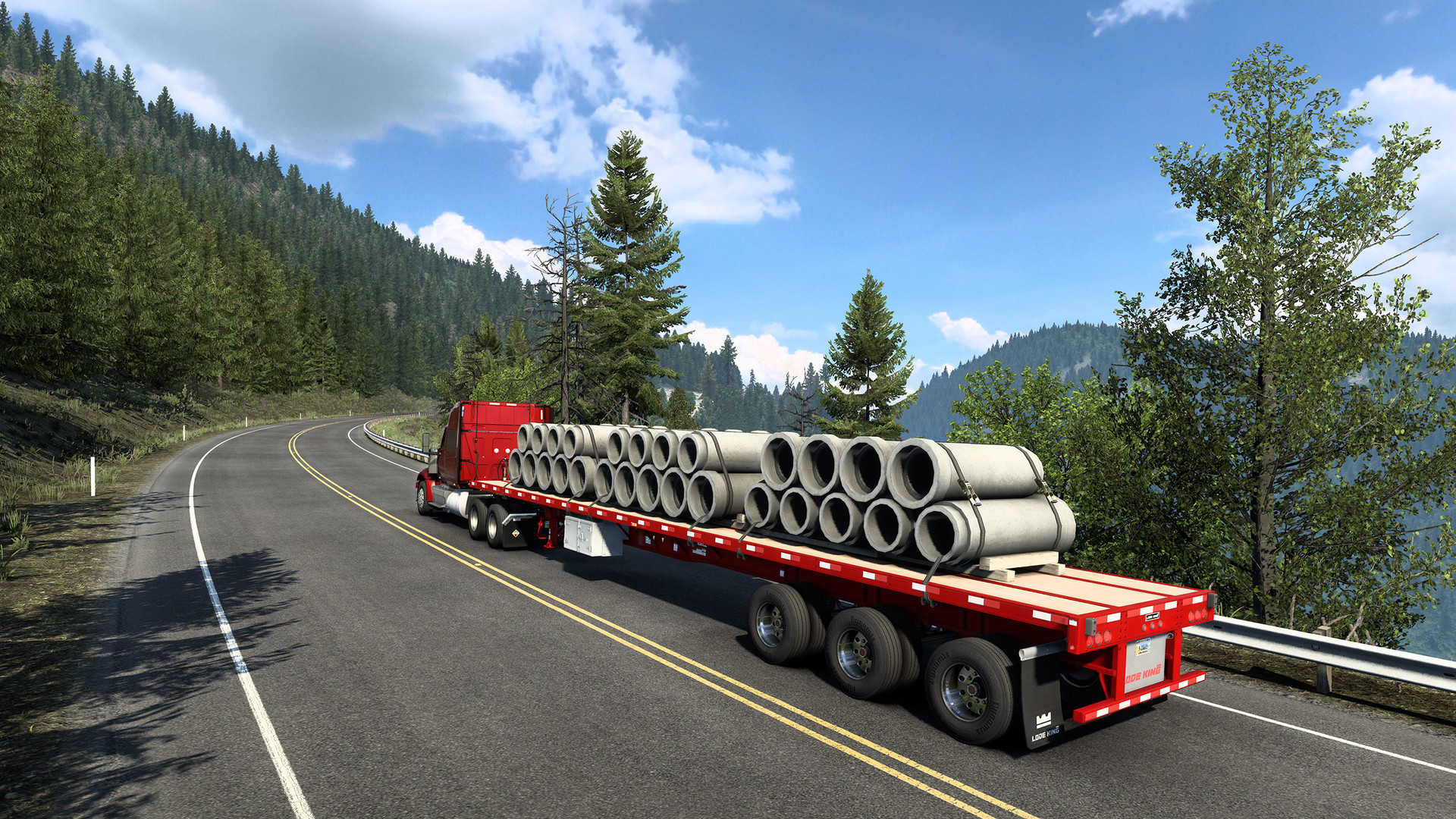 American Truck Simulator: Lode King &amp; Prestige Trailers Pack