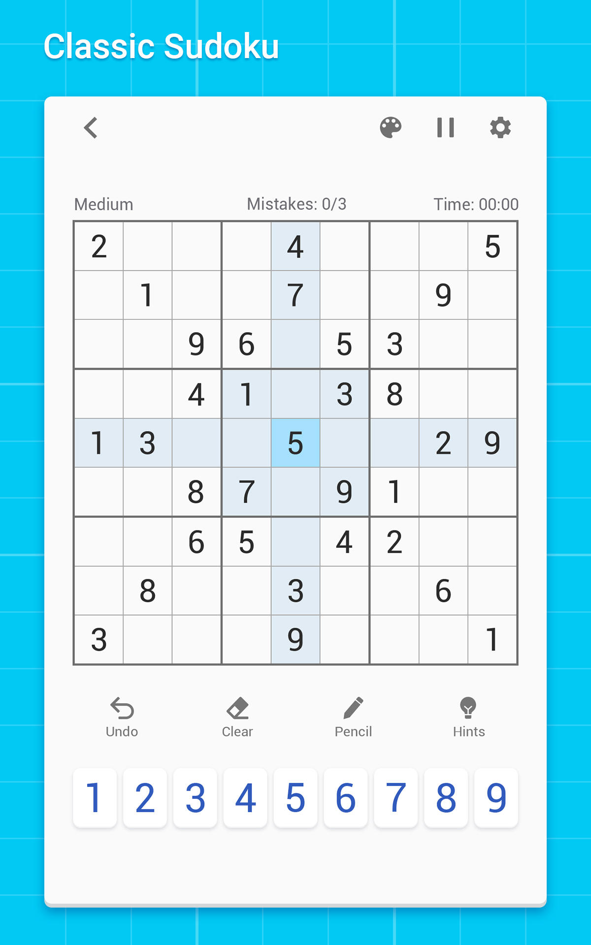 Sudoku: Classic Sudoku Puzzle