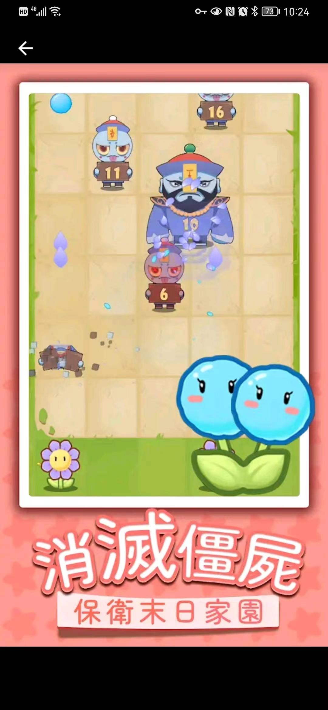 Flower vs. Zombie War