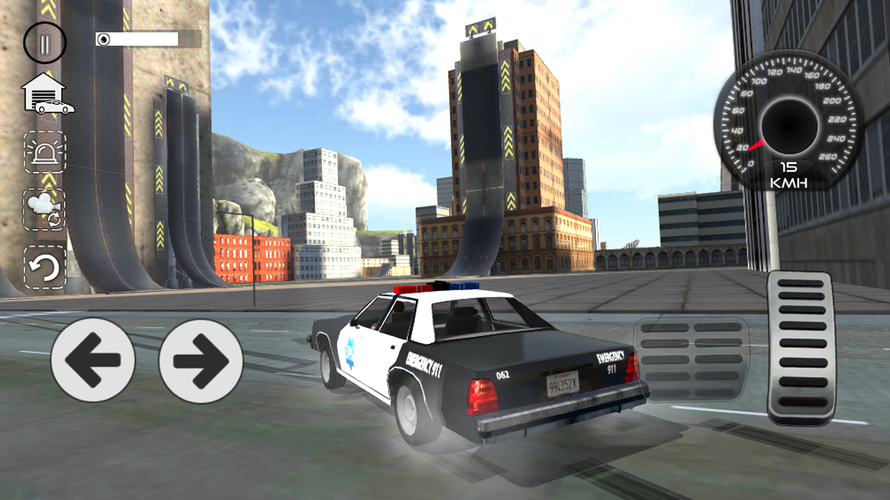 Police Car Drift Simulator