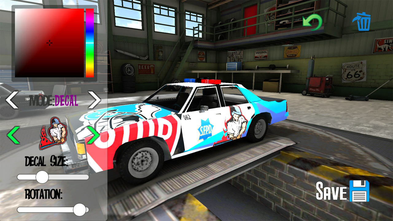 Police Car Drift Simulator