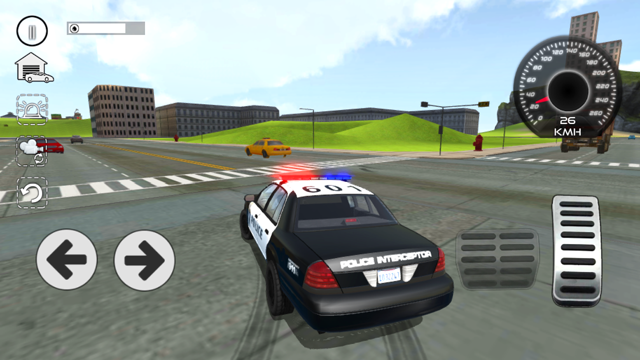 Police Car Drift Simulator