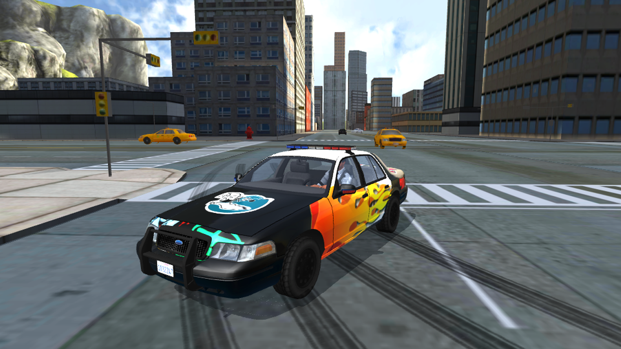Police Car Drift Simulator