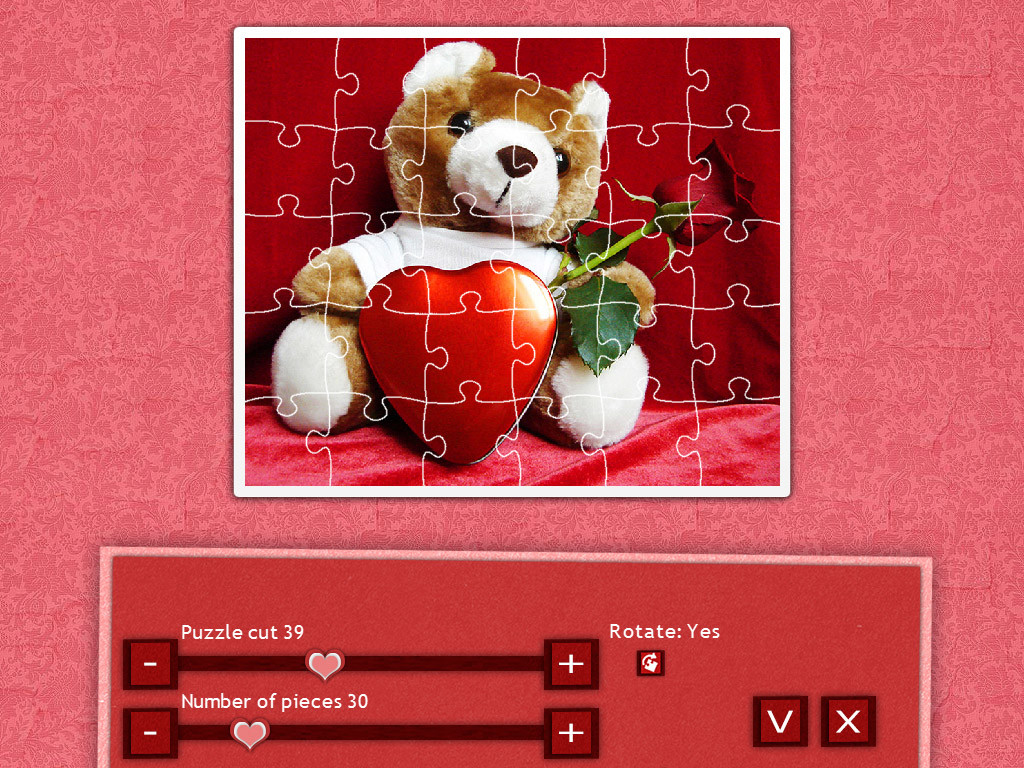 Holiday Jigsaw Valentines Day