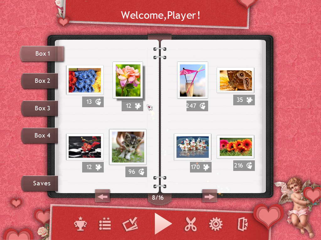 Holiday Jigsaw Valentines Day