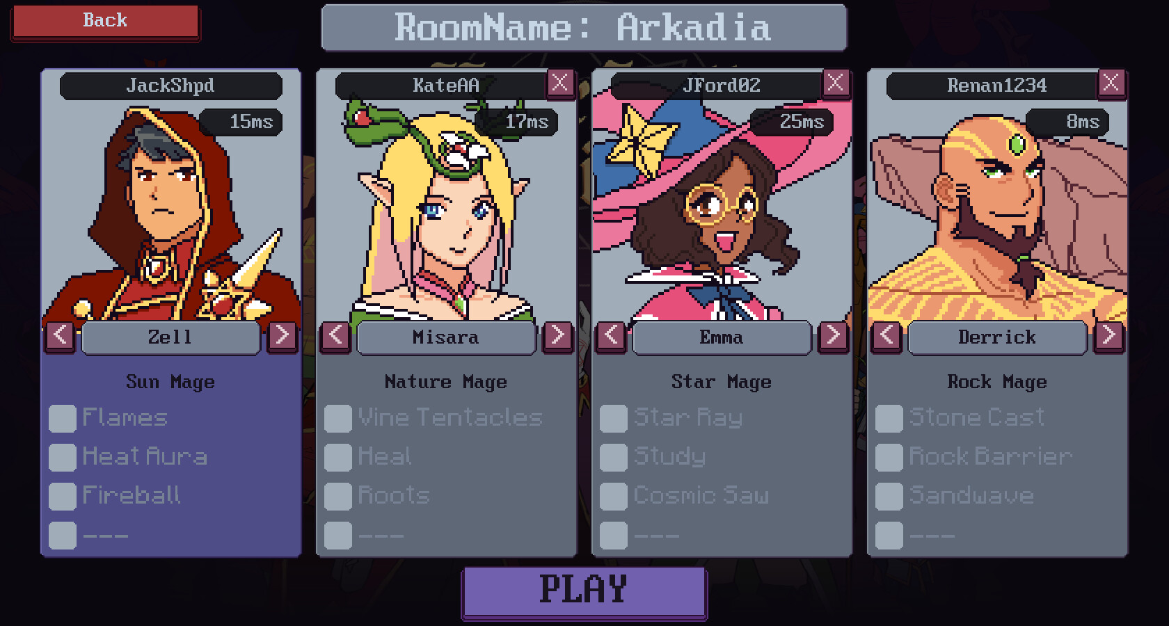 Fourspell Survivors Online