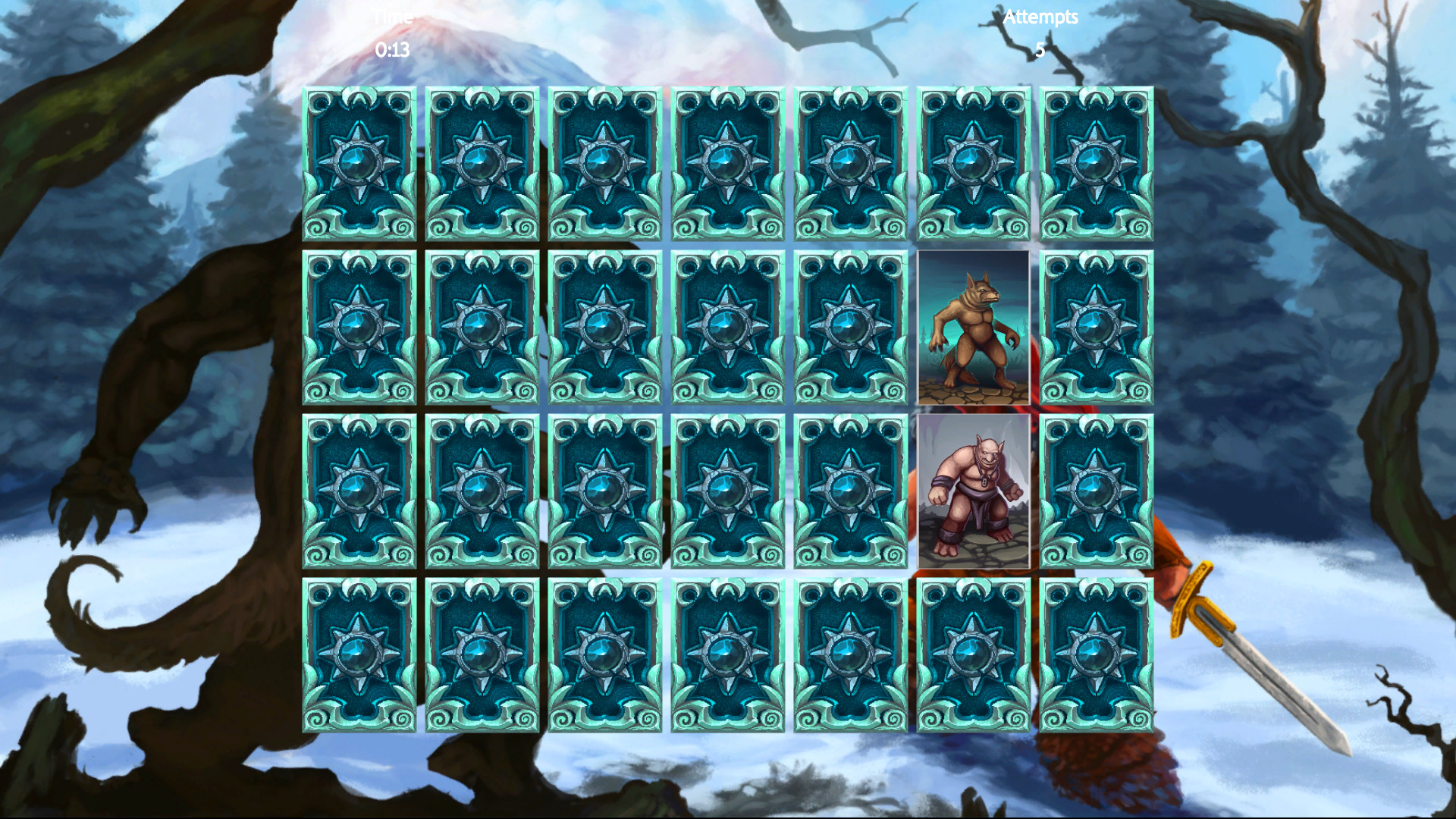 Fantasy Memory Card Game: Expansion Pack 7