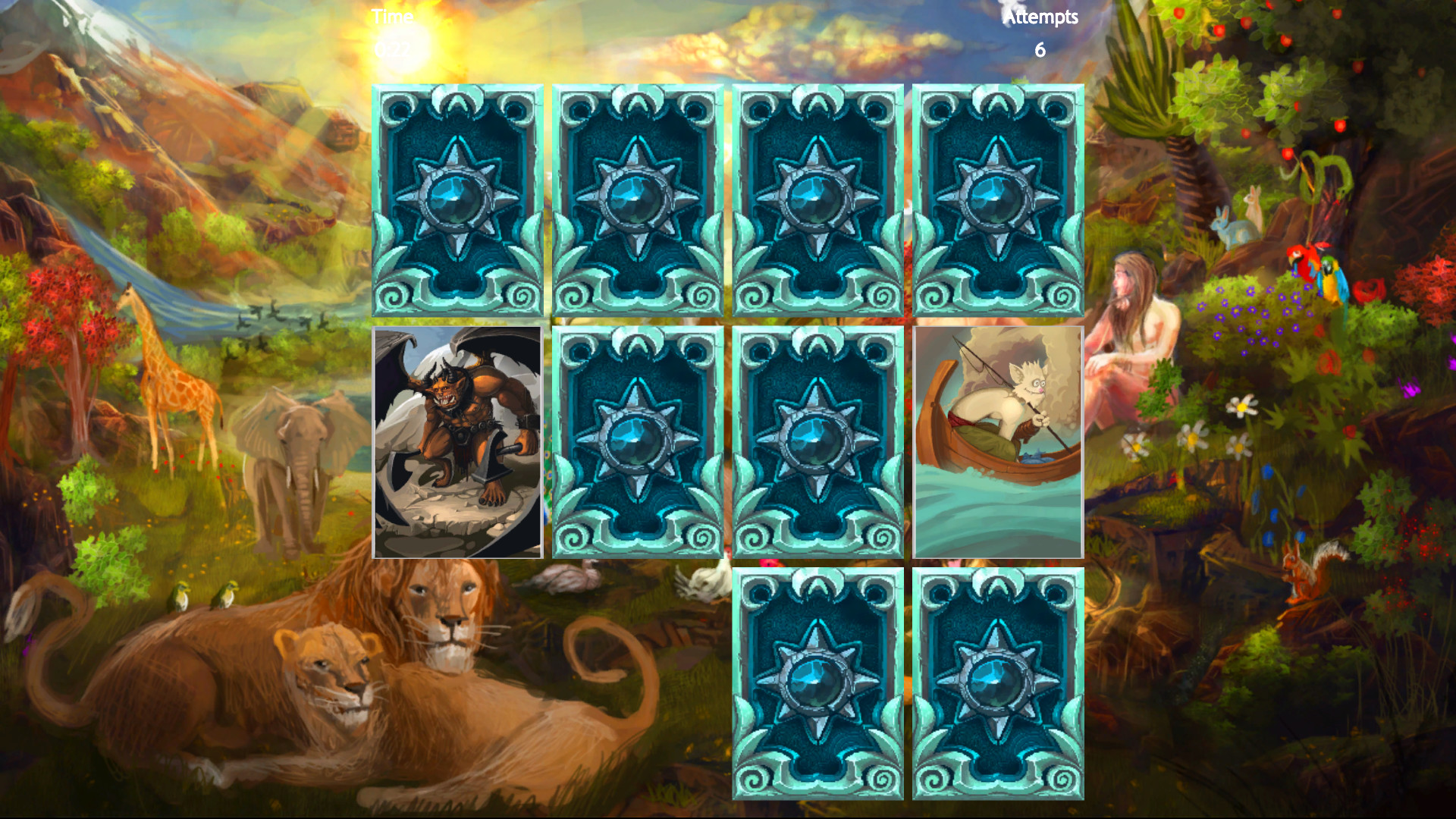Fantasy Memory Card Game: Expansion Pack 9