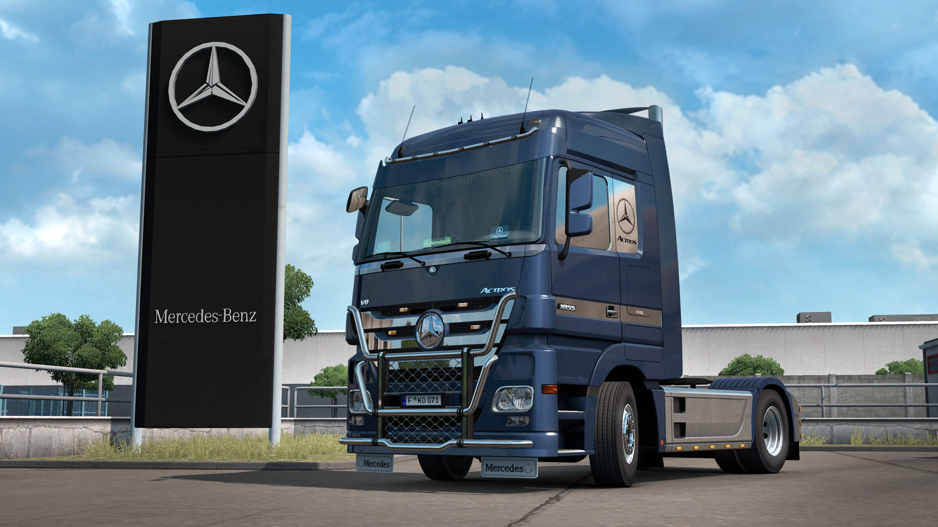 Euro Truck Simulator 2: Actros Tuning Pack