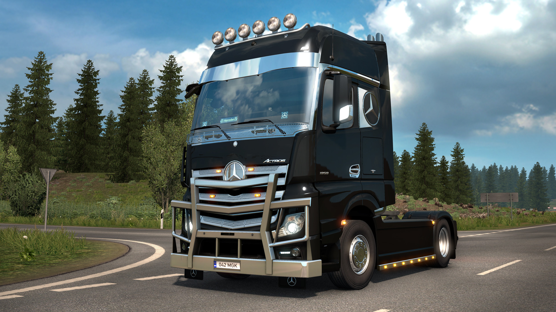 Euro Truck Simulator 2: Actros Tuning Pack